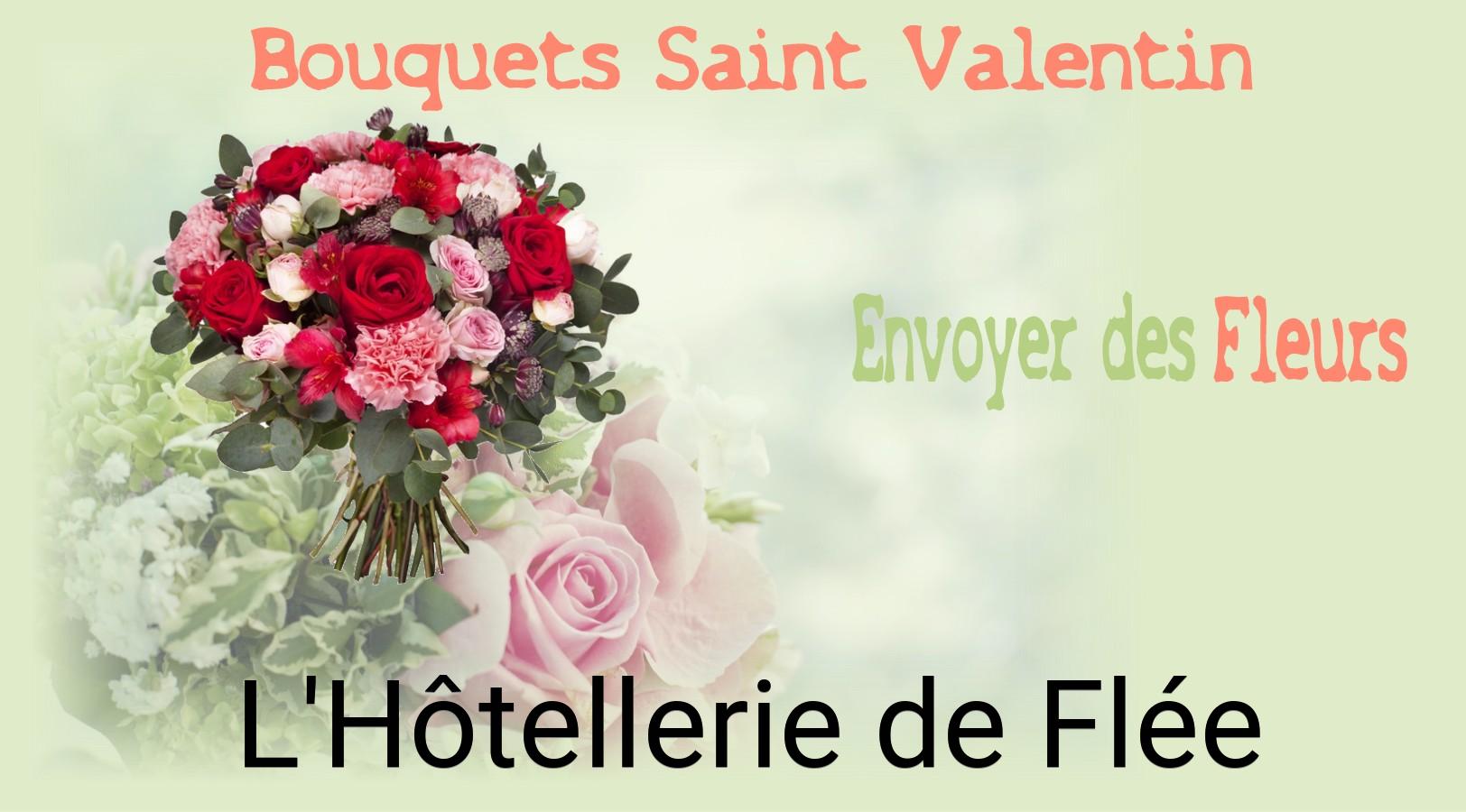 Roses de Saint-Valentin livrées à L'Hôtellerie-de-Flée